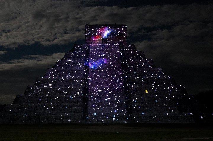 Oncelife experience of CHICHEN ITZA NIGHT SHOW. Cenote and Valladolid included.