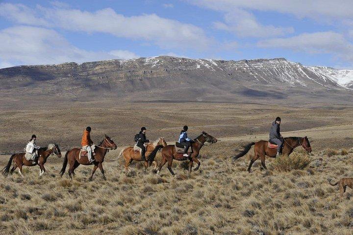El Calafate Horseback Riding with Lake Argentino Views