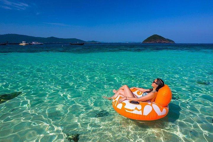 Racha and Coral Island One Day Trip + Sunset by Luxury Catamaran From Phuket