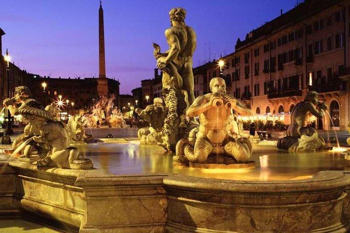 Private Tour Rome By Night with Limo service and English Speaking Driver