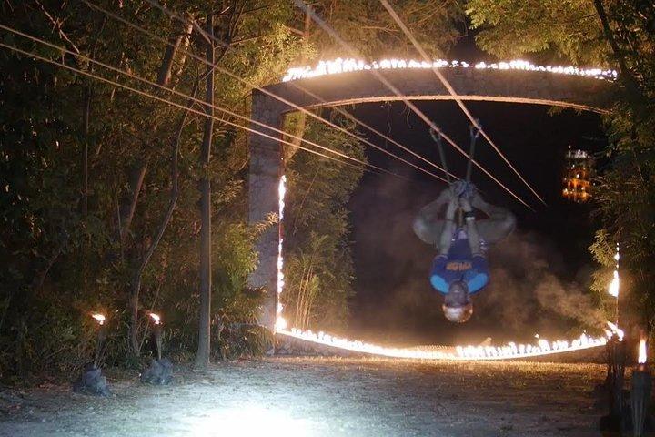 Adrenaline Xplor Fuego Tour Test your Endurance only from Cancun