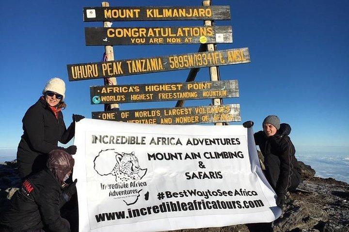 Kilimanjaro Climb - 6 Days Marangu Route