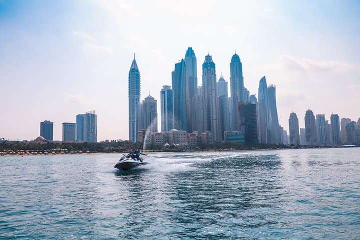 Dubai : Jet Ski Ride to Burj Khalifa & Burj Al Arab with Juice