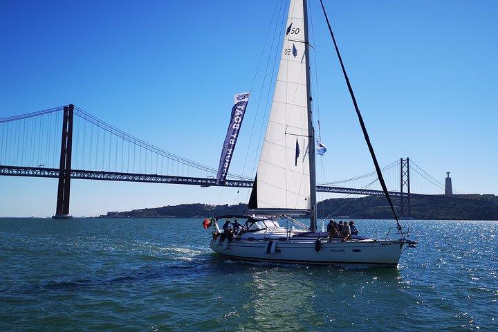 Private Lisbon Sailing Cruise on Sailing Yacht