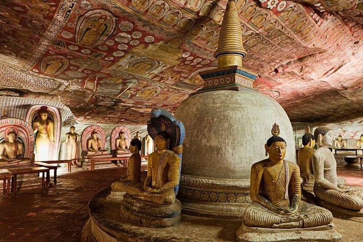 Sigiriya Rock and Dambulla Cave Temple (Private Day Trip)