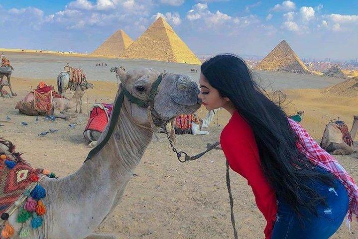 Camel Ride or Horse Around Giza Pyramids