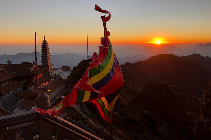 Sunrise Fansipan Mountain Hiking Tram Ton Trail 2D1N