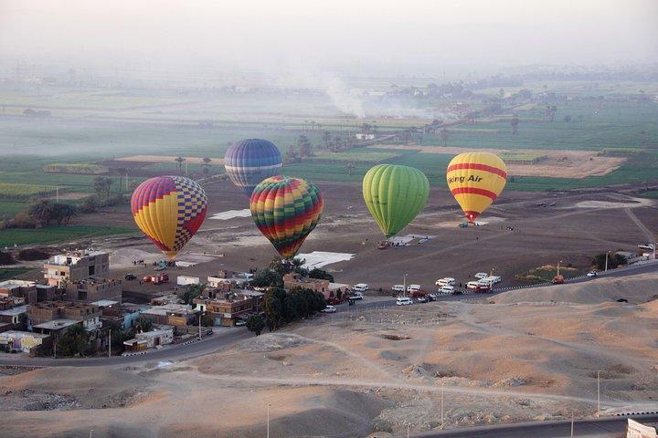 Hot Air Balloon Ride in Luxor Egypt with Transfers Included
