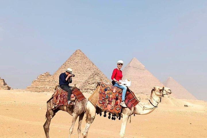 Day Tour to the Pyramids of Giza, Sakkara, Dahshur, and Memphis from Cairo