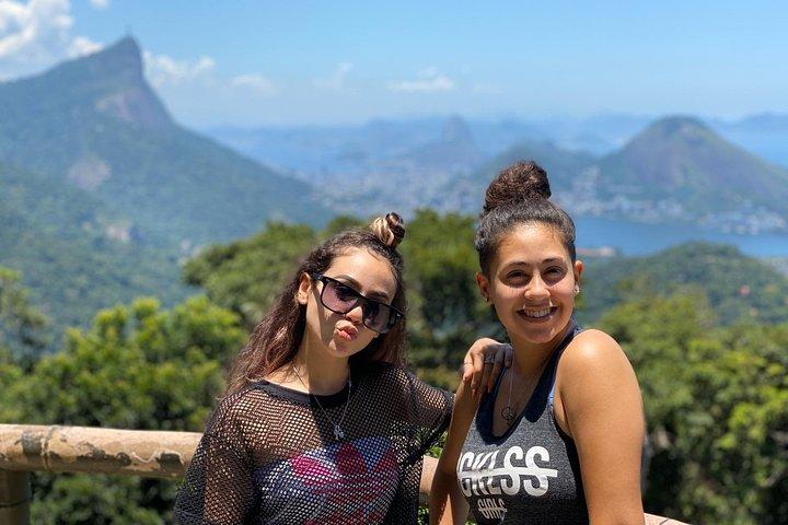 Tijuca Forest w/ Chinese View,cascatinha Taunay,horto waterfall and parque laje