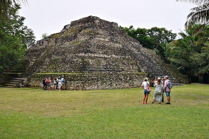 Bacalar Lagoon & Chacchoben Mayan Ruins from Costa Maya