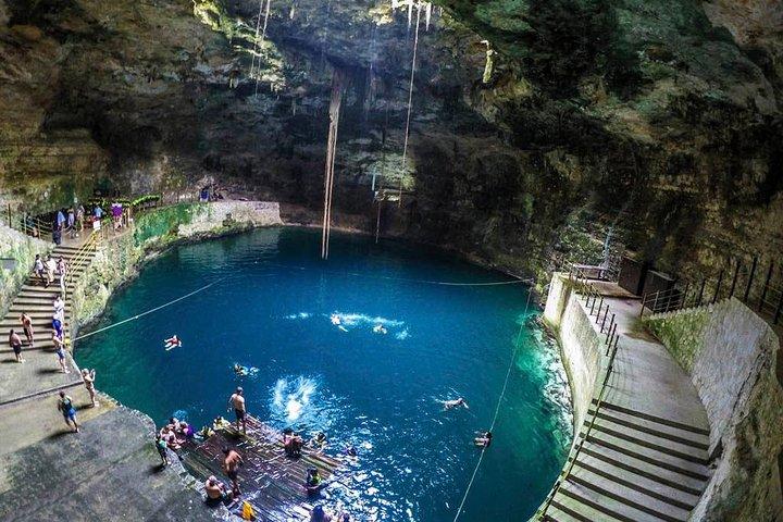 EXPERIENCE CHICHÉN ITZÁ at NIGHT, CENOTE, BUFFET & VALLADOLID