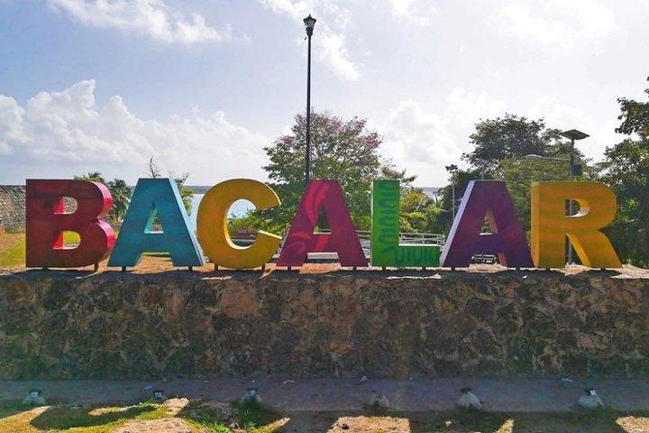 MAGIC BACALAR, 7 Colors Lagoon & Cenote Azul. Transport included