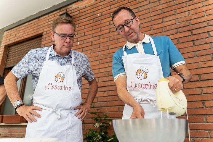 Cesarine: Small group Pasta & Tiramisu class in Rome