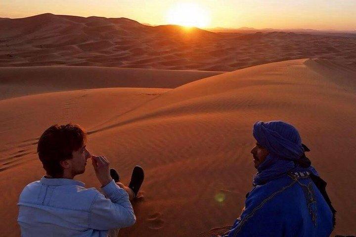 4-Day Marrakech to Fes desert tour ( 2-night in Merzouga Desert )