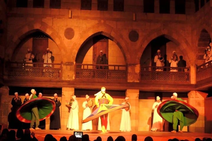 Private tour to Sufi dancing and Tanoura Show in Cairo