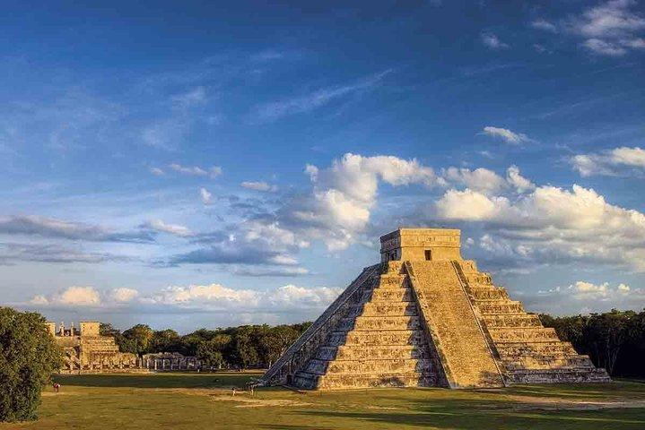 Chichen Itza, Cenote Chichikan & Valladolid from Playa del Carmen