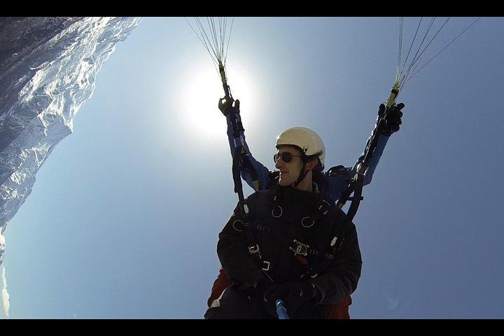 Paragliding Tandem Flight over Chamonix - From Plan de L'Aiguille