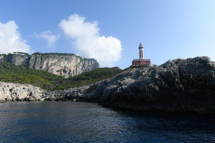 Capri Coast to Coast: Boat Tour with Optional Blue Grotto