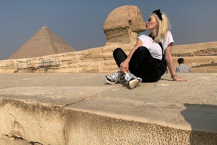 Cairo Layover tour Giza pyramids, Old Cairo from Cairo Airport