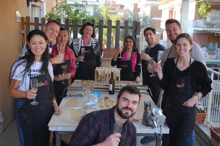 Inspirational Cooking on the Roman Chef's Panoramic Terrace
