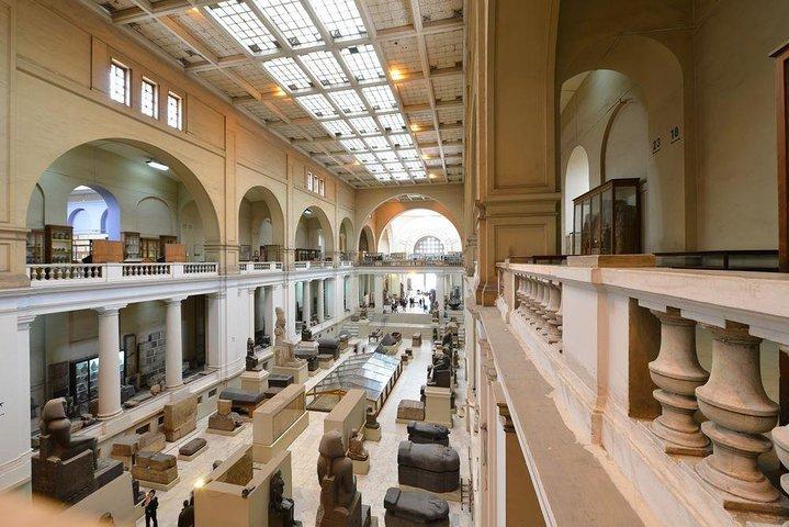 Grand Egyptian Museum and Pyramids