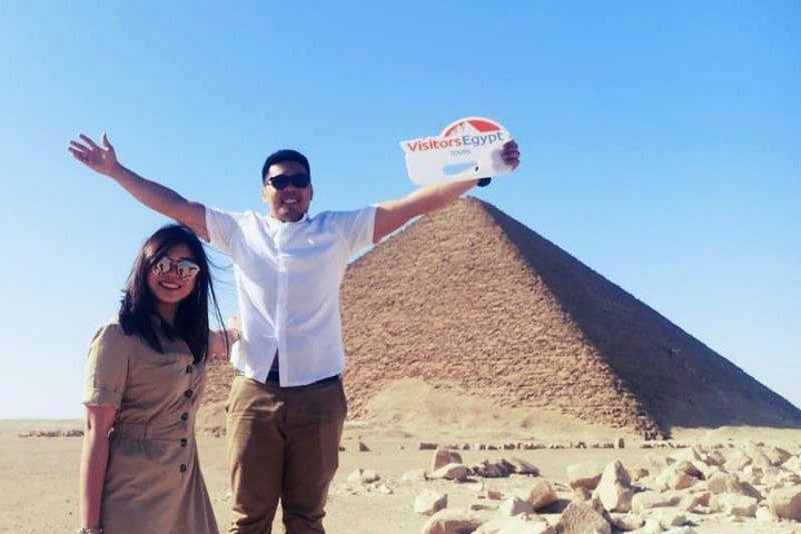 Camel Ride at the Pyramids of Cairo
