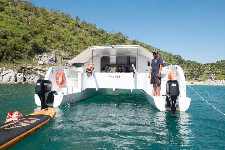 New Power catamaran for Phang Nga and Phi Phi island excursions
