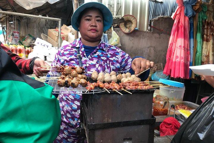 Siem Reap Phsar Leu Thom Thmey Local Market Tour