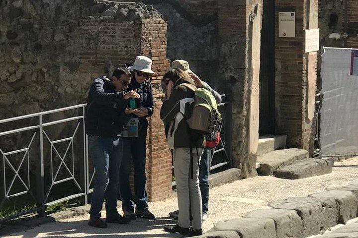 Pompeii with an archaeologist, the original!!!