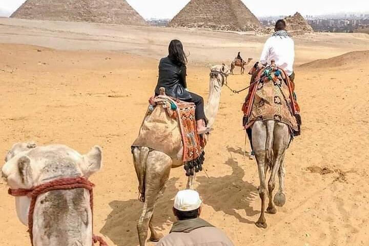 Trip to Pyramids Area with a Horse or Camel Ride