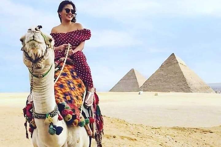 Day Tour at The Pyramids (Including Camel Ride & BBQ Dinner)