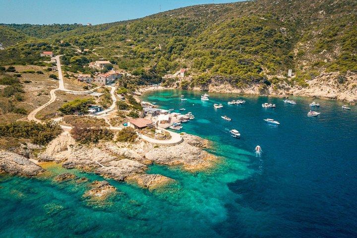 Unique Blue Cave and 5 islands tour from Trogir and Split