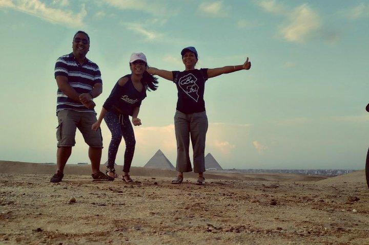 Visit Giza Pyramids & Quad Bike around Pyramids Private Day Tour