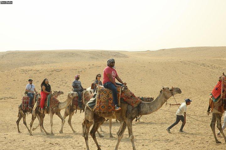 Tour to Pyramids of Giza sphinx with Camel ride