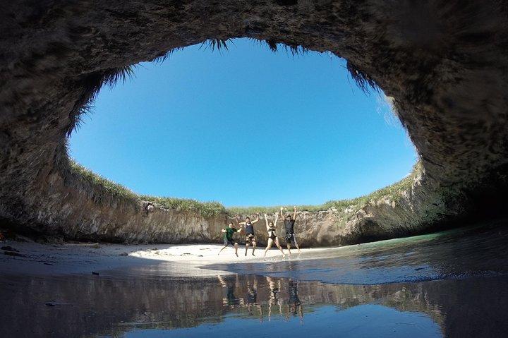 Guaranteed hidden beach-marietas islands.