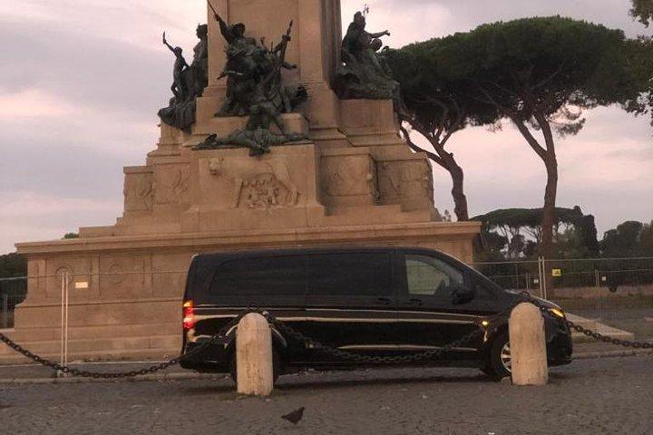 Private Vip Airport Transfer from Rome Airport to Rome city hotel