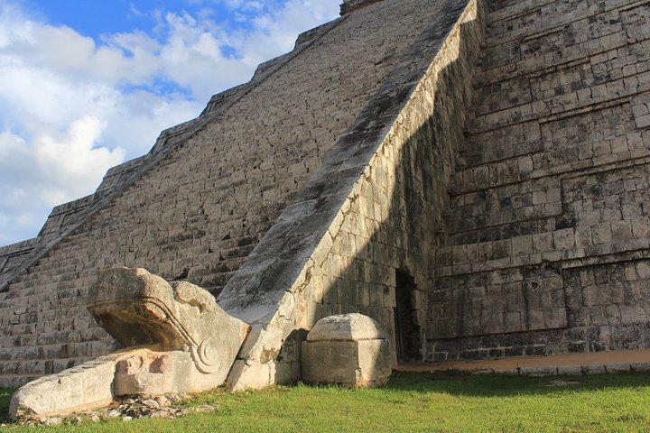 Chichen Itza, Cenote Chichikan & Valladolid from Playa del Carmen