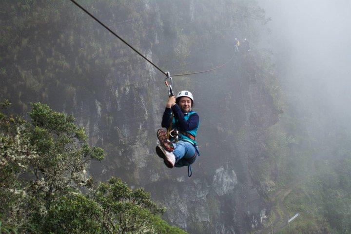 Vertical Route, the highest via ferrata in America