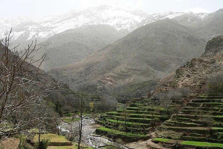 Atlas Mountains, Desert Agafay, Waterfalls and 3 Valleys - Marrakech Day Trip