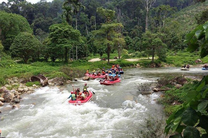 Whitewater Rafting, ATV Adventure and Zipline Experience From Phuket