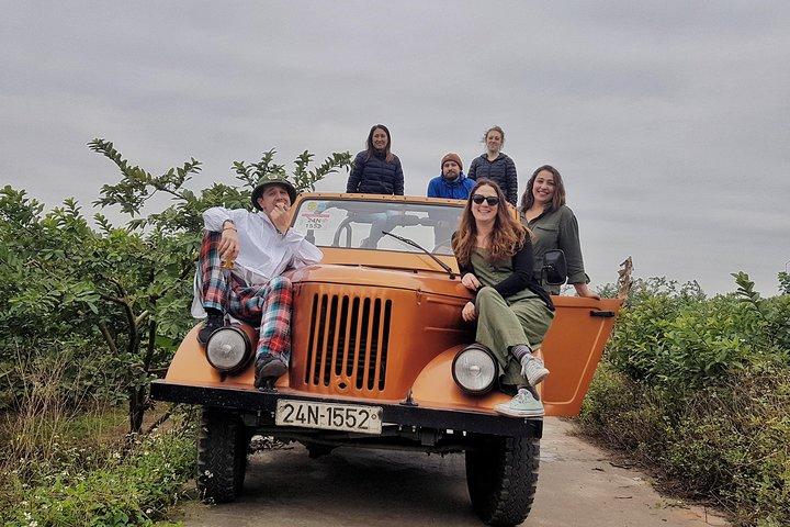Hanoi Jeep Tour: Red River Countryside Culture & Daily Life