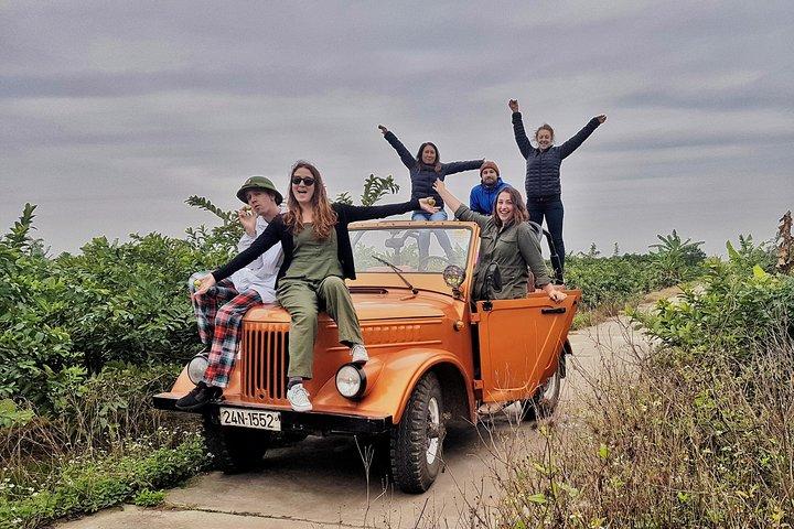 Hanoi Jeep Tour: Red River Countryside Culture & Daily Life