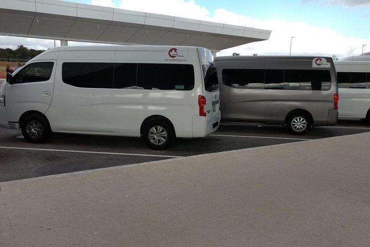 Airport Transfers to Puerto Morelos - Private van (ROUND TRIP) FLAT RATE