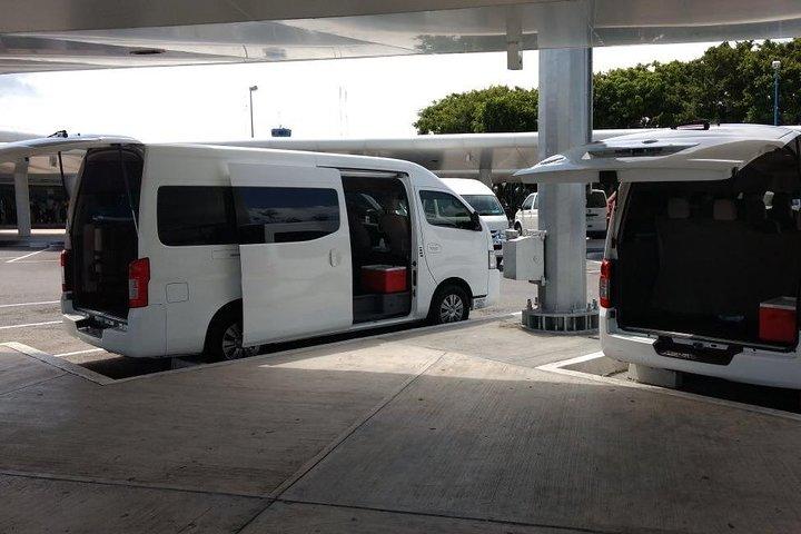 Airport Transfers to Puerto Morelos - Private van (ROUND TRIP) FLAT RATE