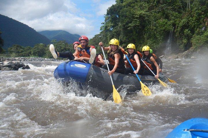 Rafting on the Pastaza River Level III+ and IV