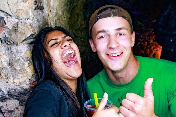 Clock Tower Bar Crawl ending at Prague's biggest rooftop CLUB