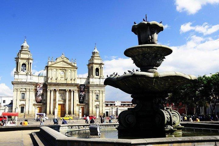 Guatemala city Walking Tour and public bus