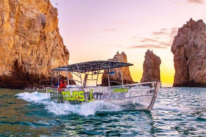Clear Boat Ride to the Arch and End of the Earth