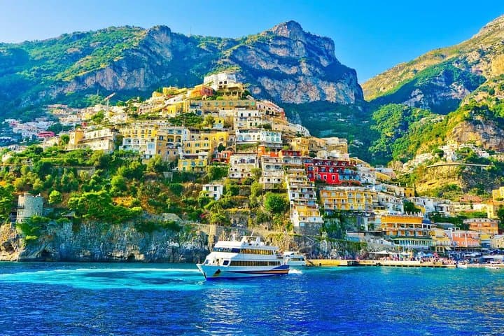 Naples cruise excursion day tour Sorrento Amalfi coast Positano Pompeii